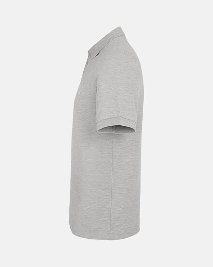 Spurs Mens Cotton Grey Pique Polo