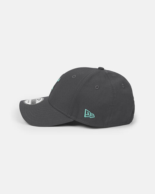 Spurs New Era Charcoal 9FORTY Cap
