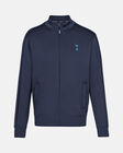 Spurs Mens Navy Tricot Zip Jacket