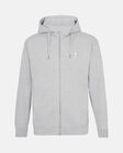 Spurs Mens Essential Zip Up Grey Hoodie