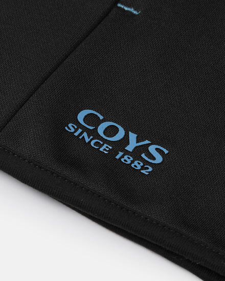 Spurs Kids Black Colour Pop Zip Through Hoodie