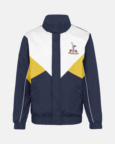 Spurs Mens Retro Colour Block Shower Jacket