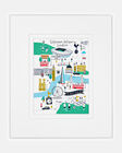 Spurs London Map Print