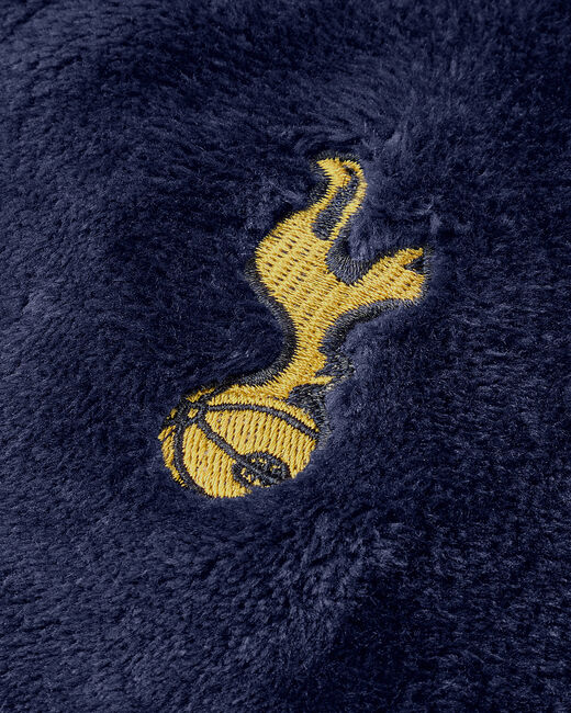 Spurs Kids Navy Fleece Dressing Gown Robe