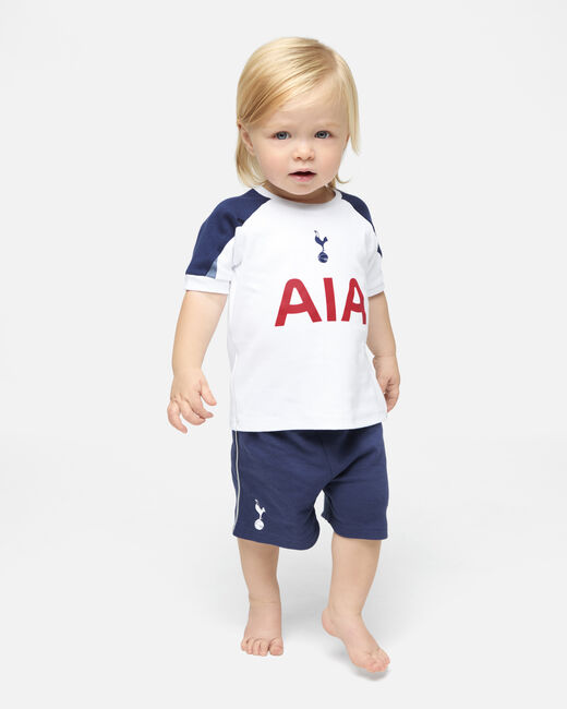 Spurs Baby 2025/26 Home Kit Shorts and T-Shirt Set