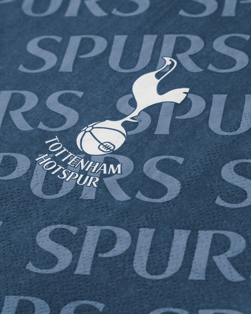 Spurs Crest Party Napkins 40 Pack