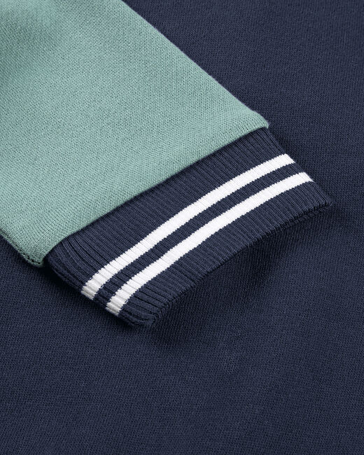 Spurs Baby Navy Baseball Jacket Set