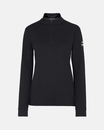 Spurs Nike Womens Black Victory Golf Top
