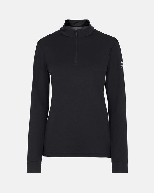 Spurs Nike Womens Black Victory Golf Top