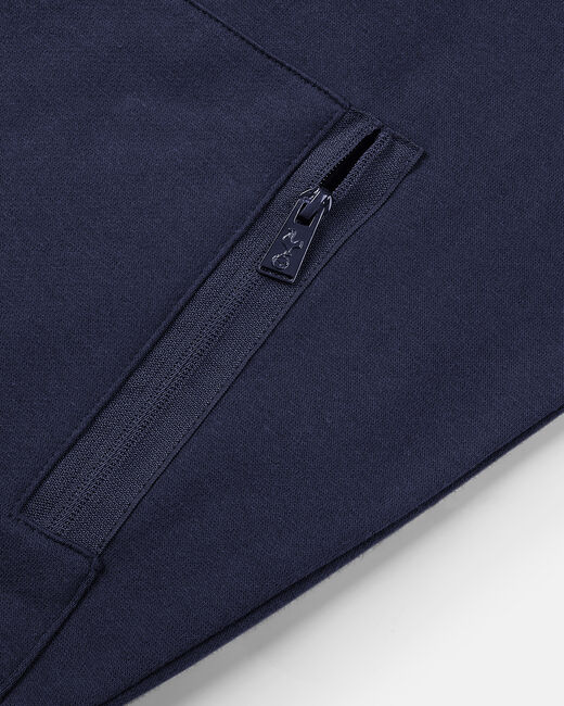 Spurs Mens Contrast Sleeve Navy Hoodie