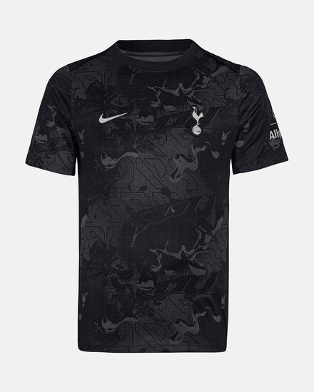 Spurs Nike Mens Black Away Warm Up T-Shirt 2025/26