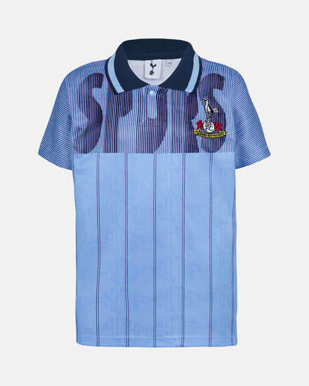 Spurs Kids Retro 1992 Blue Third Shirt