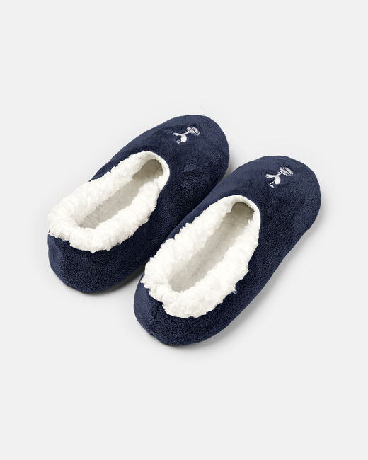 Spurs Womens Slipper Navy Socks