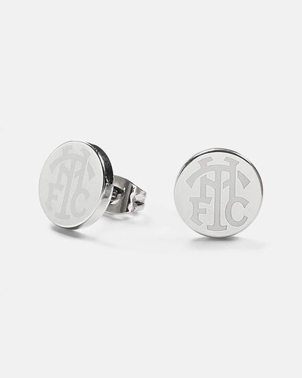 Spurs Retro THFC Stainless Steel Stud Earrings
