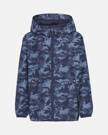 Spurs Kids All Over Print Camo Showerproof Jacket