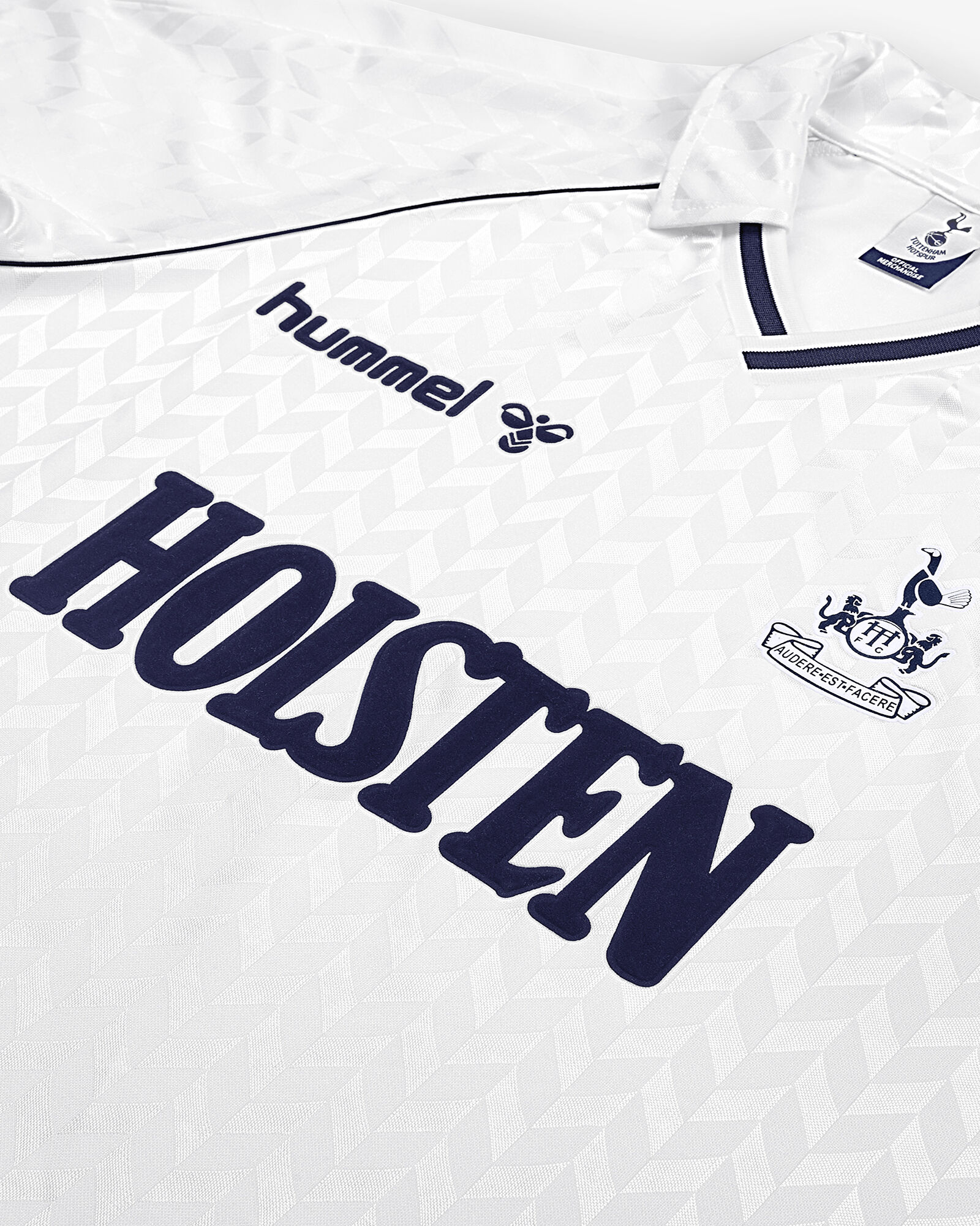 Spurs Retro 1989 White Hummel Home Jersey Shirt I Spurs