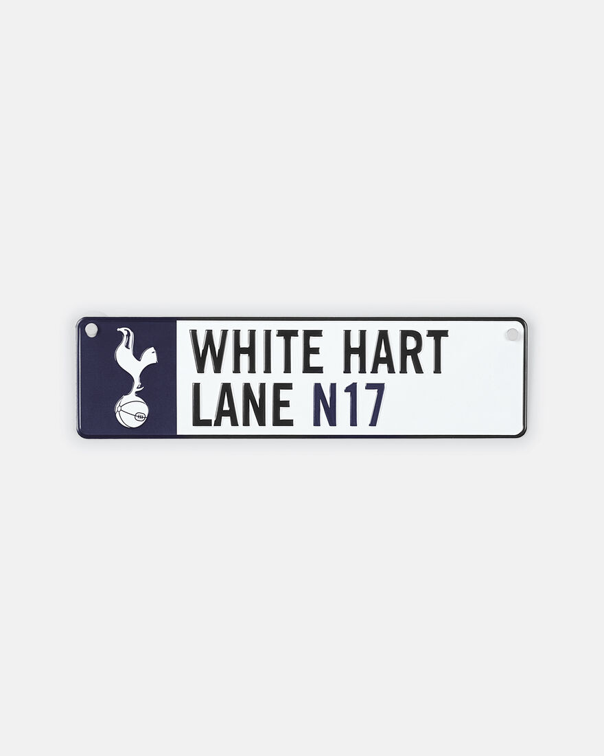 Spurs Mini White Hart Lane Road Sign
