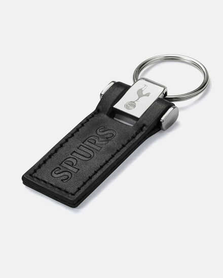 Spurs Boxed Leather Keyring