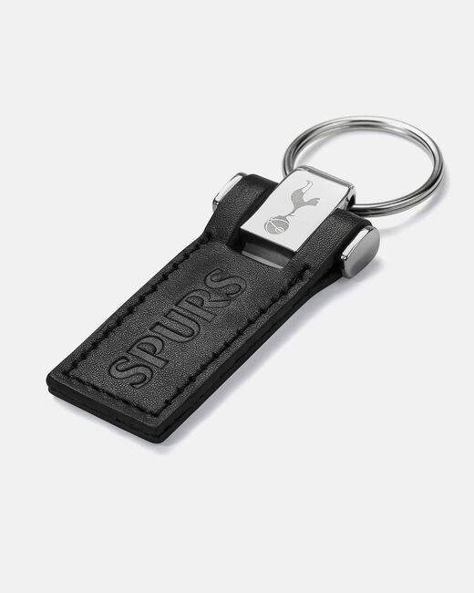 Spurs Boxed Leather Keyring