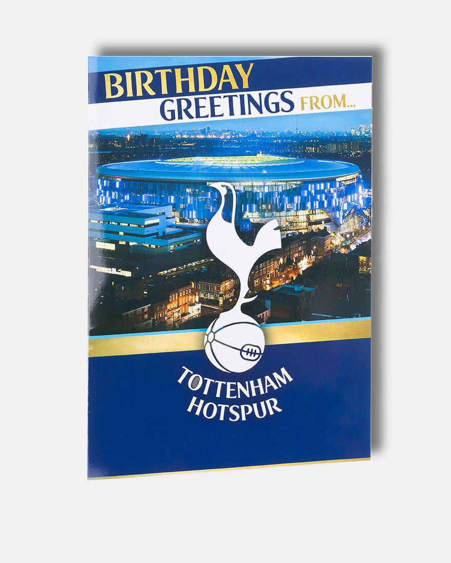 Spurs Stadium Pop Up Greetings Card