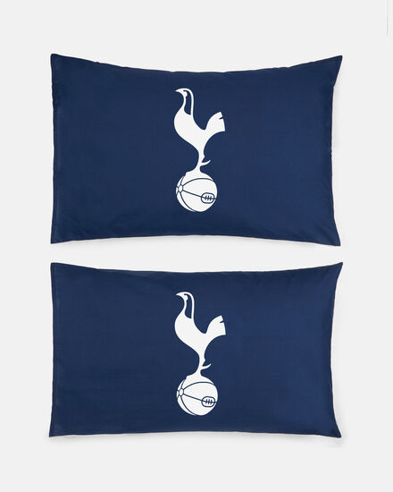 Spurs 2 Set Navy And White Pillow Cases
