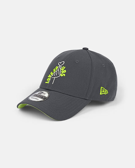 Spurs New Era Grey 9FORTY Love Spurs Cap