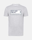 Spurs Mens White Hart Lane Street Sign Grey T-Shirt