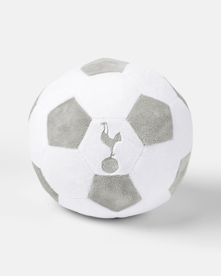 Spurs Baby Plush White And Grey My First Football