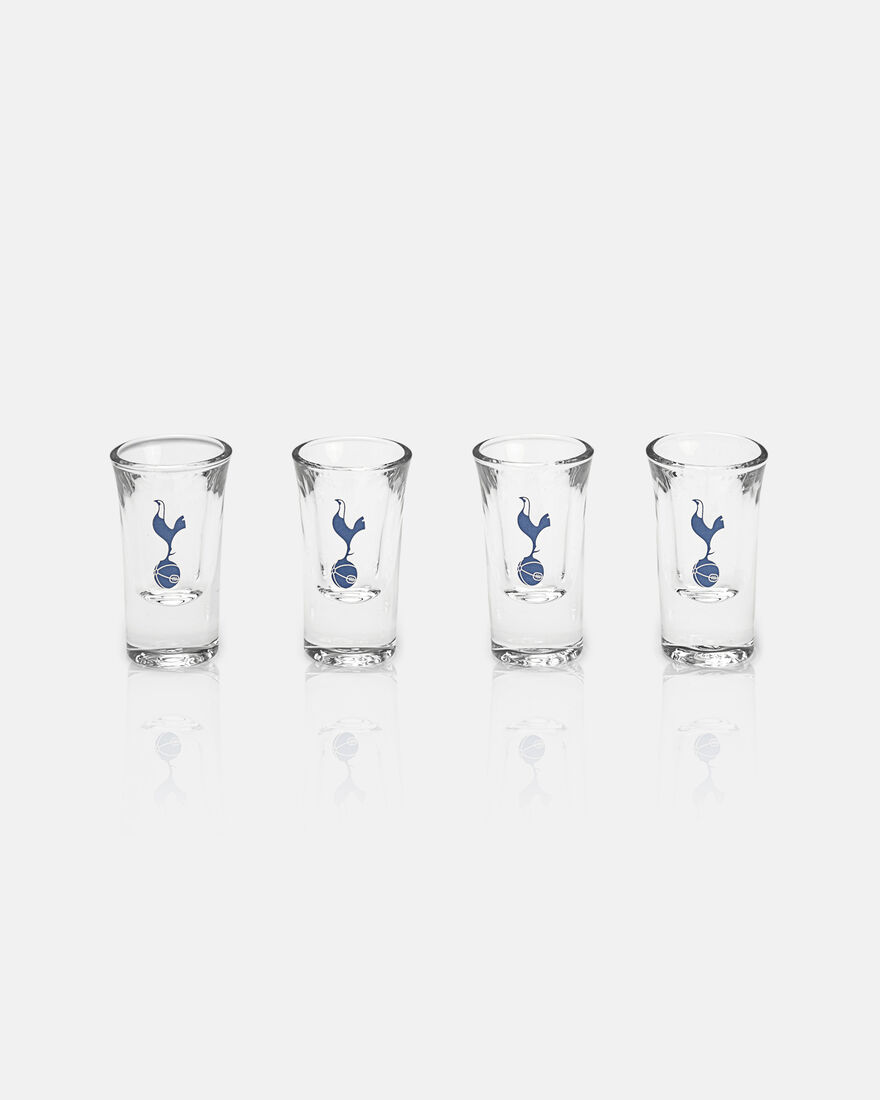 Spurs 4 Pack Clear Shot Glasses