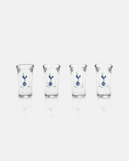 Spurs 4 Pack Clear Shot Glasses