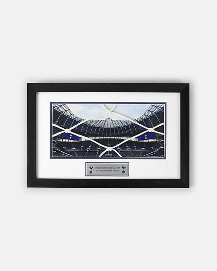 Spurs Framed Used Stadium Goal Net