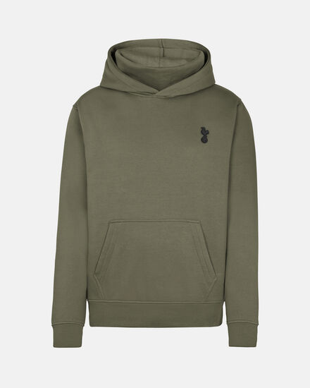 Spurs Mens Snood Green Hoodie