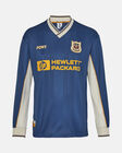 Spurs Retro 1997 Pony Away Long Sleeve Blue Shirt