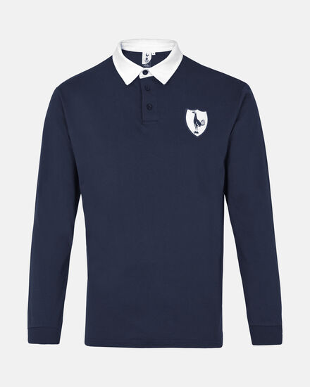 Spurs Retro Crest Long Sleeve Shirt