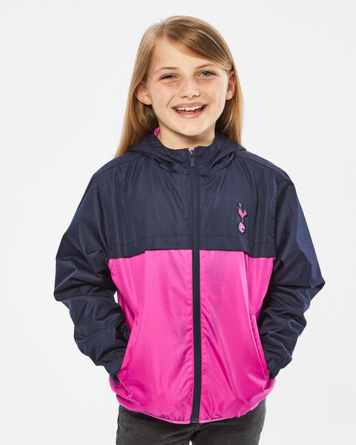 Spurs Kids Colour Block Shower Jacket