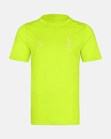 Spurs Nike Mens Yellow Warm Up T-Shirt