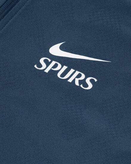 Spurs Nike Adult Golf High Zip Navy Top