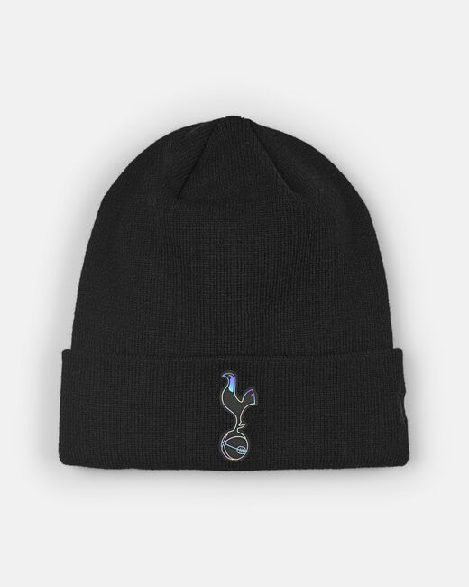 Spurs New Era Black Iridescent Crest Beanie