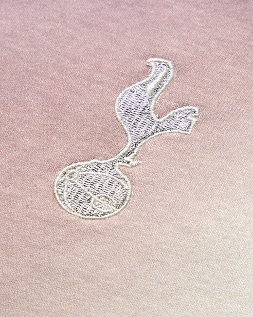 Spurs Kids Tie Dye Pink Zip Through Hoodie