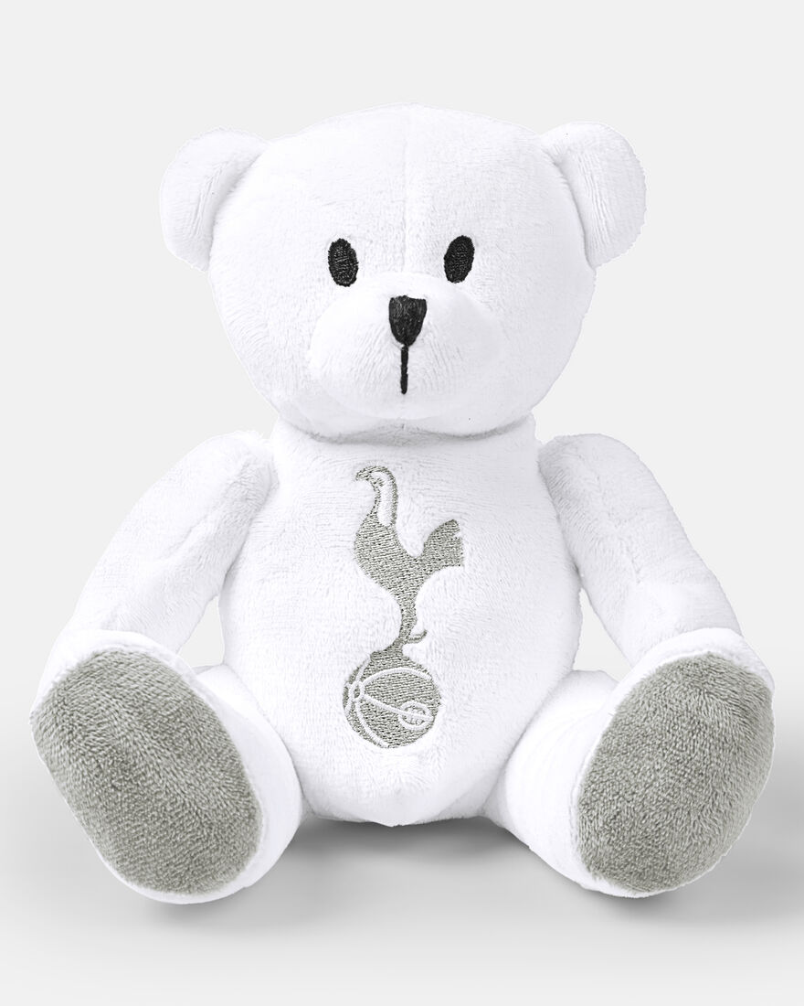 Spurs White Plush Bear