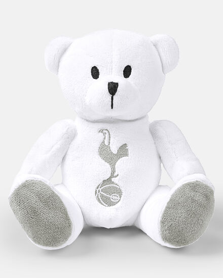 Spurs White Plush Bear