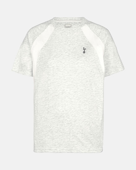 Spurs Womens Grey Side Panel T-Shirt