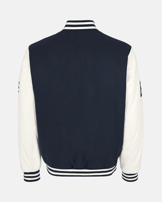 Spurs Adults Contrast Sleeve Varsity Jacket