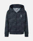 Spurs Kids Camo Print Zip Through Hoodie