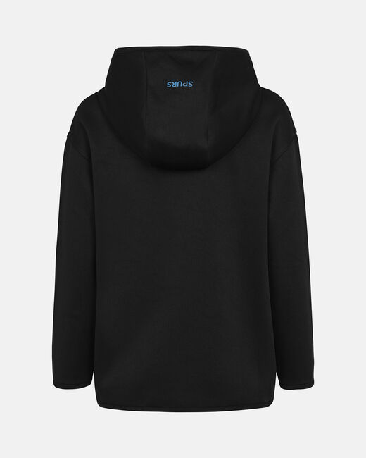 Spurs Kids Black Colour Pop Zip Through Hoodie