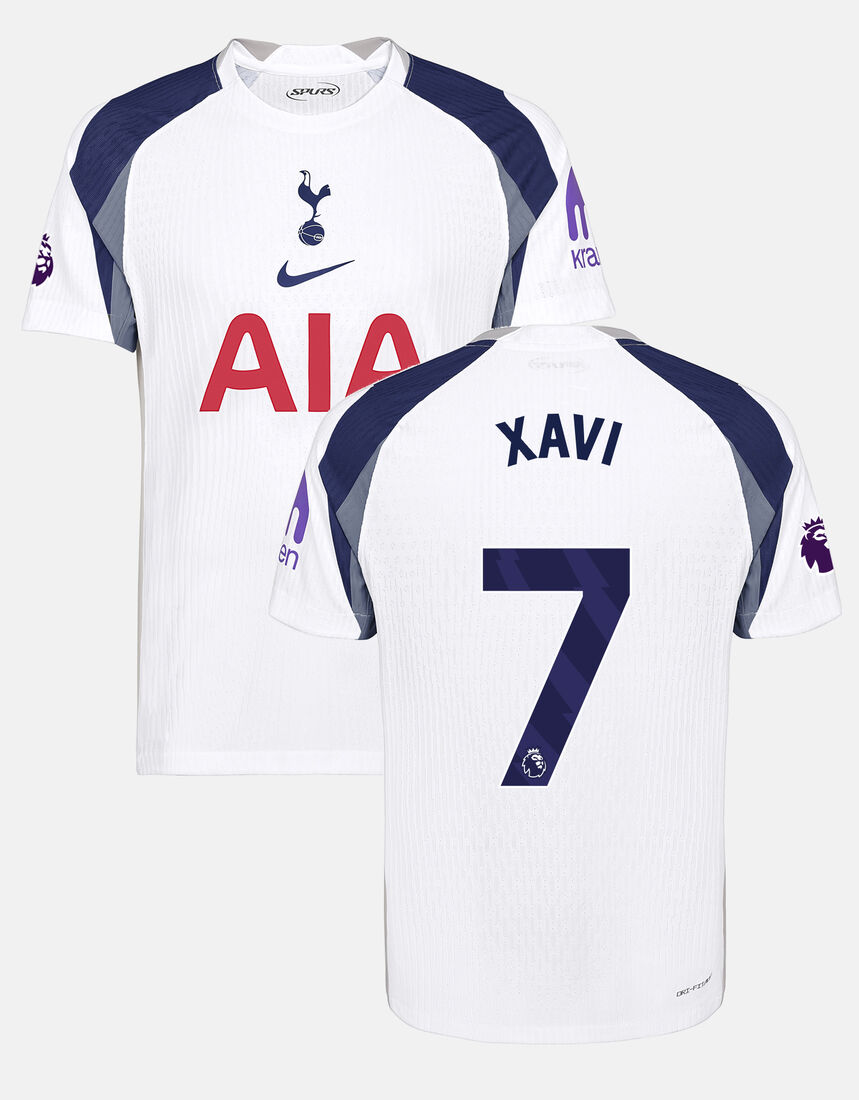Xavi Simons Mens Stadium Premier League Tottenham Hotspur Home Shirt 2025/26