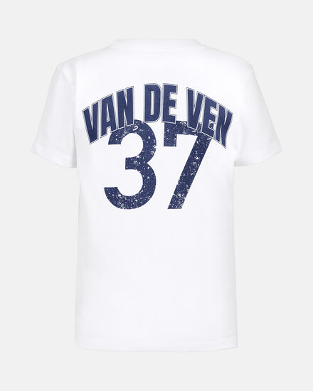 Spurs Kids White van de Ven Back Print T-Shirt