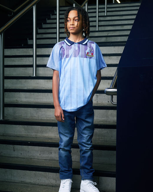 Spurs Kids Retro 1992 Blue Third Shirt