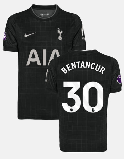 Rodrigo Bentancur Mens Stadium Premier League Tottenham Hotspur Away Shirt 2025/26