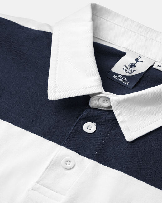 Spurs Retro Crest Stripe Long Sleeve Shirt